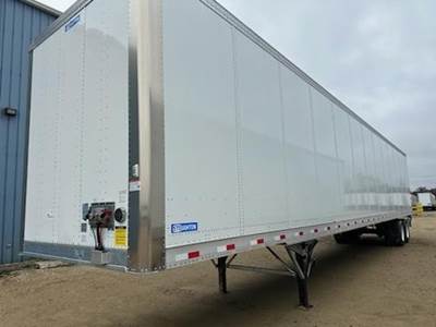 Stoughton 53 ft Dry Van Trailer - Swing Door, Air Ride, Sliding Axle