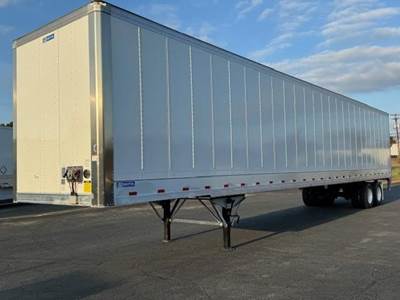 Stoughton Z-Plate 53 ft Dry Van Trailer - Swing Door, Air Ride, Sliding Axle