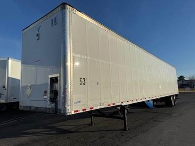 Vanguard 53 ft Dry Van Trailer - Swing Door, Air Ride, Sliding Axle