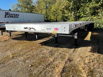 Dorsey 48x102 Aluminum Flatbed Trailer - Air Ride, Fixed Spread Axle