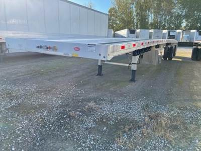 Dorsey 53x102 Aluminum Flatbed Trailer - Air Ride, Sliding Spread Axle