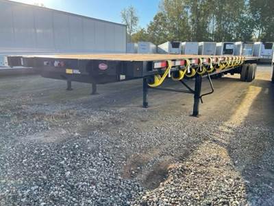 Dorsey 48x102 Steel Flatbed Trailer - Spring, Sliding Axle