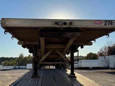 Reitnouer Maxlite 48x102 Aluminum Flatbed Trailer - Air Ride, Sliding Spread Axle