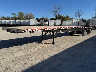 Reitnouer Maxlite 48x102 Aluminum Flatbed Trailer - Air Ride, Fixed Spread Axle