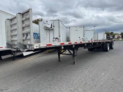 Transcraft 48x102 Combination Flatbed Trailer - Air Ride, Fixed Spread Axle