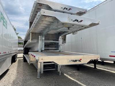 Wabash 48x102 Aluminum Flatbed Trailer - Air Ride, Fixed Spread Axle