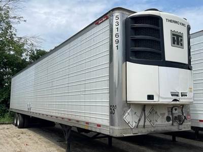 Great Dane 53 ft Reefer Trailer - Sliding Axle, Swing Door, Thermo King