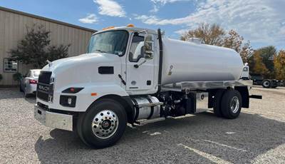 2025 Mack MD7 Sewer / Septic Truck - Iron-Vac 2500 Gallon Carbon 1/4" Steel Tank Tank Body