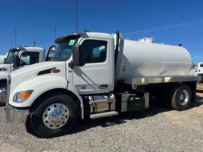IN STOCK - 2026 Peterbilt 536 Sewer / Septic Truck - Iron-Vac 2100 Gallon Steel Tank Tank Body