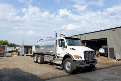 2027 Peterbilt 548 Sewer / Septic Truck – Iron-Vac 4200 Gallon Carbon Aluminum Tank