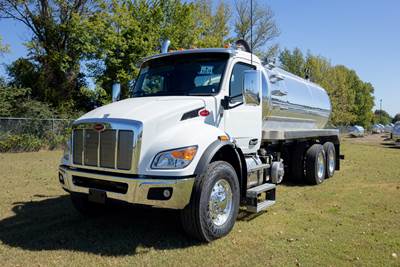 2027 Peterbilt 548 Vacuum Truck - Iron-Vac 4200 Gallon Polished Aluminum Tank