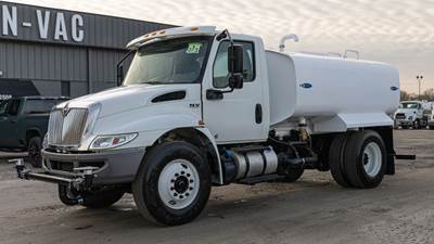 2020 Iron-Vac 2000 Gallon Steel Tank Water Truck - Water Tank Body