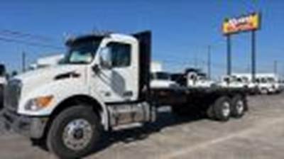 2024 Peterbilt 548 Flatbed Truck - 26' Flatbed / Platform Body