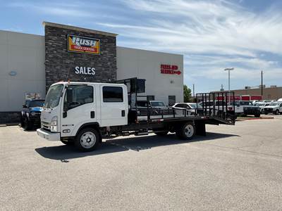 2025 Isuzu NRR Crew Cab Landscape Truck - Landscape Body