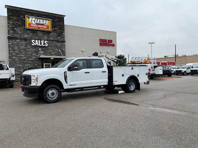 2023 Ford F-350 XL Crew Cab Mechanic / Service Truck - Palfinger PAL Pro 20 Mechanic Body