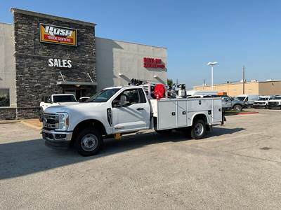 2024 Ford F-350 XL Mechanic / Service Truck - Knapheide Mechanic Body with Auto Crane