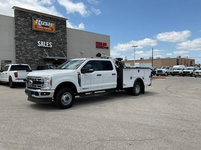 2024 Ford F-350 XL 4x4 Crew Cab Mechanic / Service Truck - Palfinger PAL Pro 20 Mechanic Body