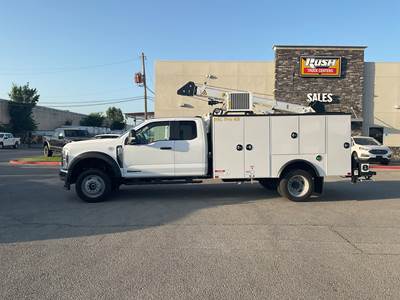 2024 Ford F-550 XL 4x4 Extended Cab Mechanic / Service Truck - Palfinger PAL Pro 43 Mechanic Body
