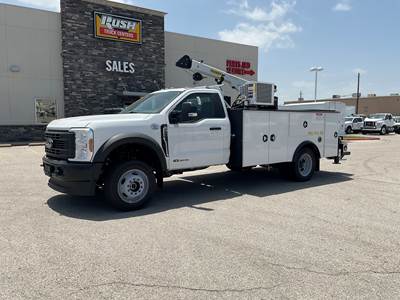 2024 Ford F-550 XL Mechanic / Service Truck - Palfinger PAL Pro 39 Mechanics Body / Crane Truck Body