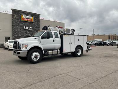 2025 Ford F-750 XL Extended Cab Mechanic / Service Truck - Palfinger PAL Pro 72 Mechanic Body