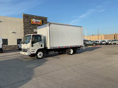2024 Isuzu NPR HD With 16' Van Body and Lift Gate