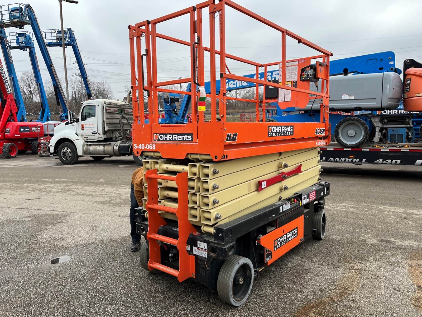 2018 JLG 4045R Scissor Lift For Sale, 198 Hours Cleveland, OH