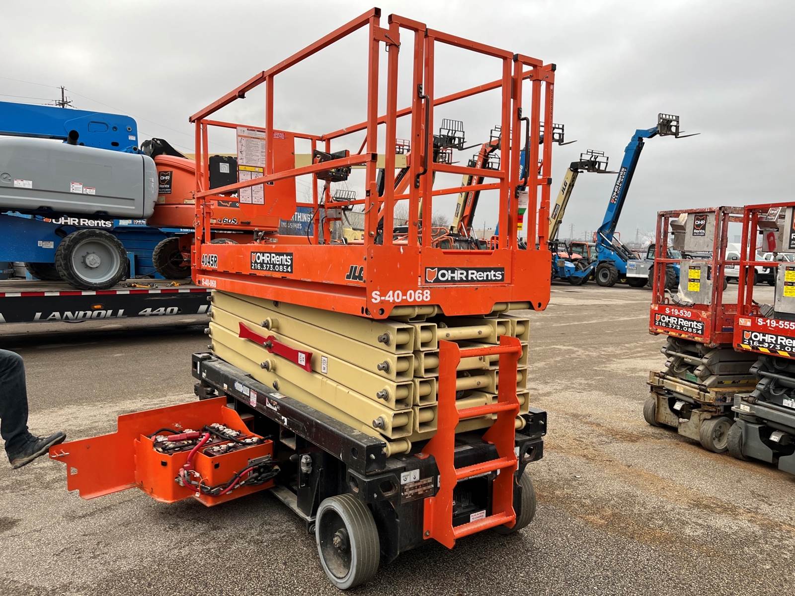 2018 JLG 4045R Scissor Lift For Sale, 198 Hours Cleveland, OH
