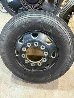 2021 Michelin 275/80R22.5 Tire & American Racing Wheels Set