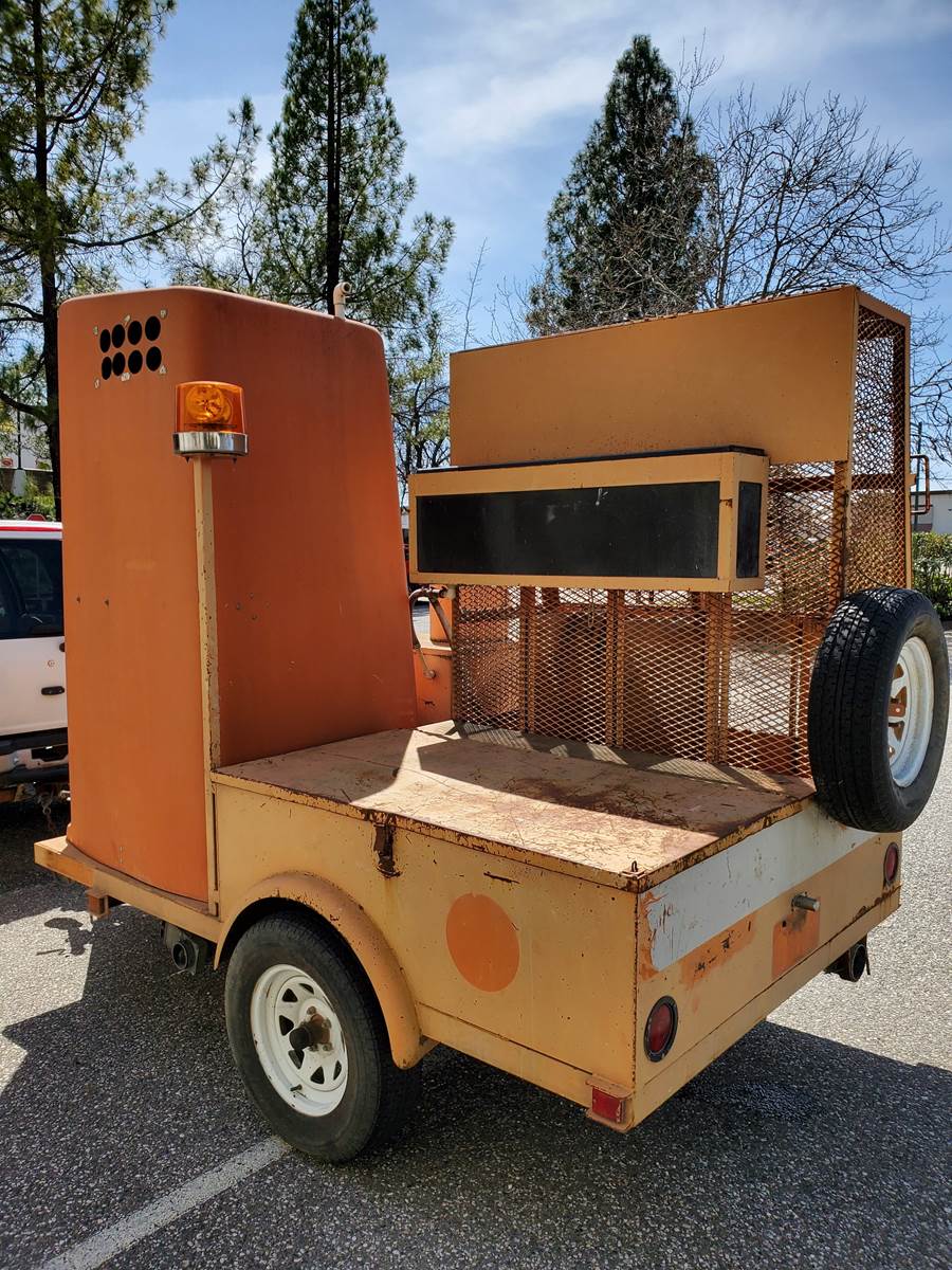 Portable Toilet On Trailer W/ Hand Washing Station For Sale Roseville