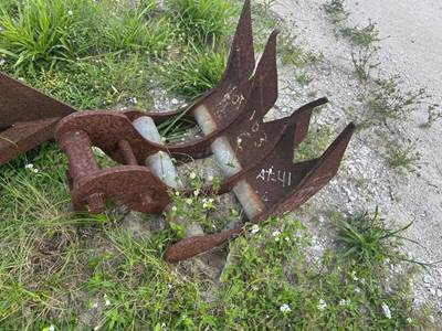 Used Root Rake Attachment For Backhoe