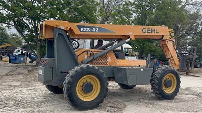 Gehl RS8-42 Telehandler - 8000lb Capacity, 42ft Lift Height