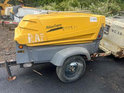 2011 Atlas Copco XAS185 JD Air Compressor