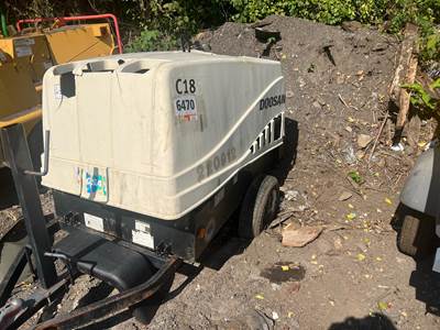 Doosan C185WDZ-T4F Air Compressor Low Hours 391