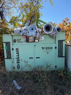 2007 Sullair V200-100L/A 500 CFM Skid-Mounted Air Compressor – Strong Runner