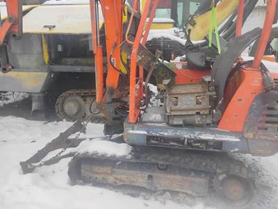 Kubota KX71 Mini Excavator PARTING OUT Complete Machine D902 Diesel Final Drives