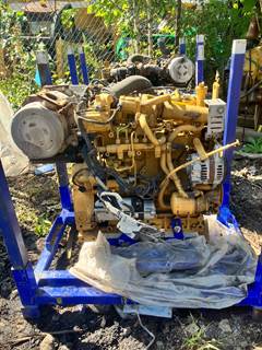 2021 Caterpillar C3.3-cr-t-ef04 4 cylinder turbo diesel engine (DPF & ECM SOLD SEPARATELY)