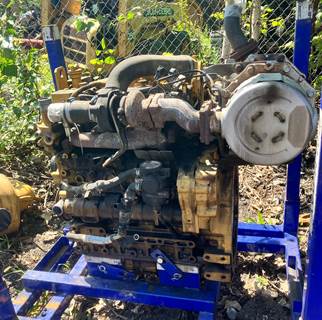 2017 Caterpillar C3.3b-cr-t-ef04 4 cylinder turbo diesel engine (DPF SOLD SEPARATLEY)
