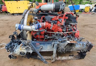 Cummins ISXG 12 6 cylinder turbo natural gas engine