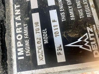 Deutz F3L 1011 Engine