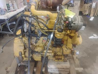 John Deere 4045T Turbo Diesel Engine Fits 410J Runs Excellent Only 950 Hours