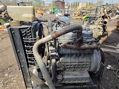 Kubota V2203 Diesel Power Unit COMPLETE Running Engine Radiator Fan Controls