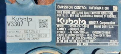 Kubota V3307 4 cylinder turbo diesel engine For Sale | Scranton, PA ...
