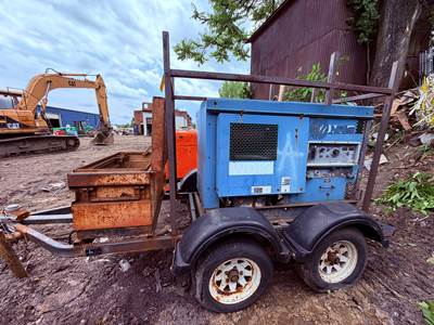2002 Miller DU-OP Mobile Welder Generator – Deutz F3L914 Diesel – Trailer Mounted – Runs Good