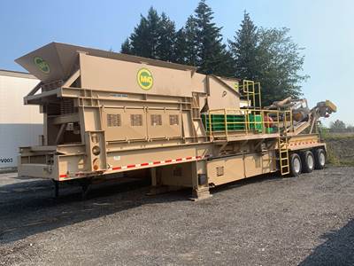 2017 MMD 500 Crushing Plant c/w Power Van