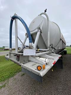 Polar 44x102 Tandem Axle Aluminum Dry Bulk / Pneumatic Tank Trailer - Hendrickson, Fixed Axle
