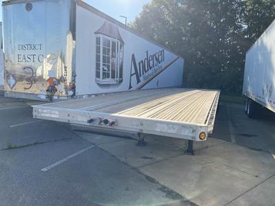 Reitnouer MaxMiser 53x102 Aluminum Flatbed Trailer - Air Ride, Sliding Spread Axle
