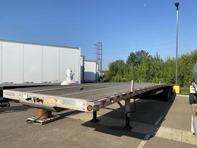 Reitnouer MaxMiser 53x102 Aluminum Flatbed Trailer - Air Ride, Sliding Spread Axle