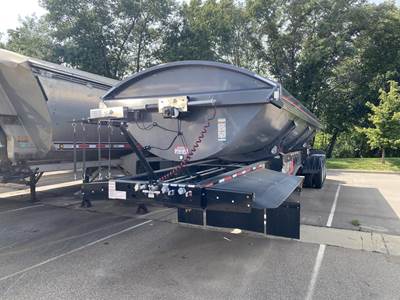 Sidump'r 42ft Tri Axle Steel Side Dump Trailer - Air Ride, Fixed Axle