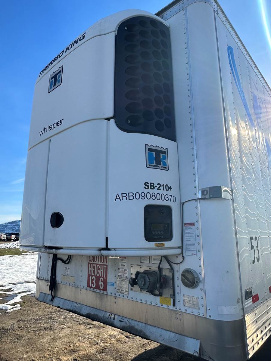 2010 Hyundai ROLL DOOR AIR RIDE REEFER WITH THERMO KING UNIT Reefer