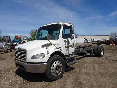 Freightliner M2 106 Single Axle Cab & Chassis Truck - Mercedes-Benz, 230HP, Automatic
